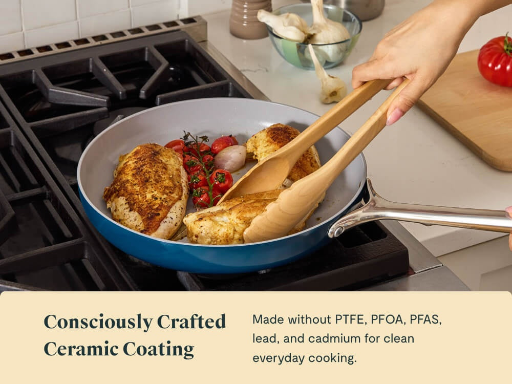 Fry Pan Trio with Glass Lids - Image 4